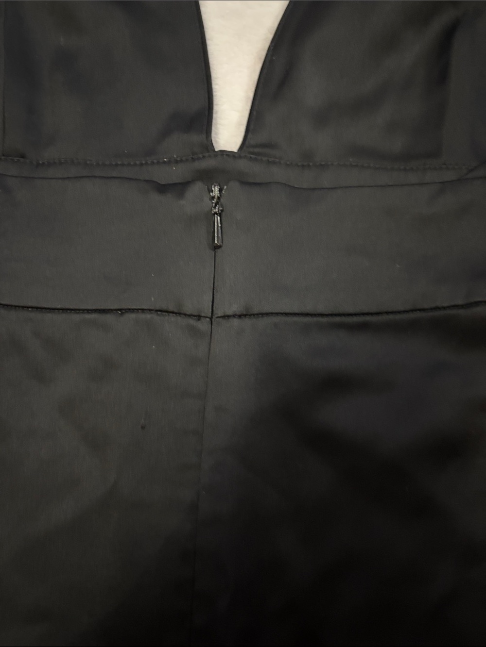 French Connection Black Backless Halter Midi Dress Size 8 EUC - Picture 6 of 10